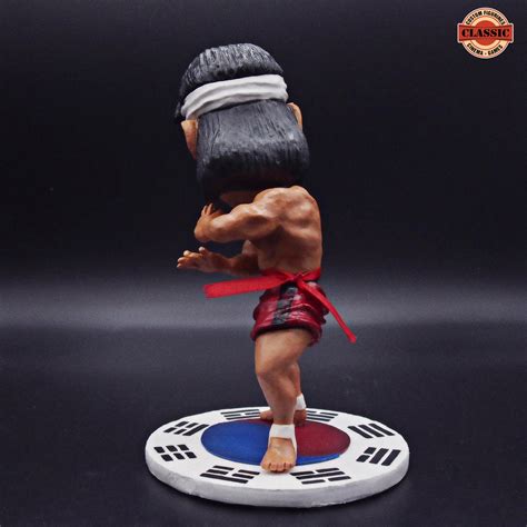 Custom statue Chong Li (Bolo) from Bloodsport, by Me : r/ActionBoyz