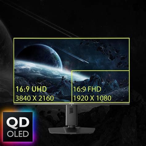 MSI MAG 321UPX QD-OLED, 32 INCH 4K UHD QUANTUM DOT OLED GAMING MONITOR ...