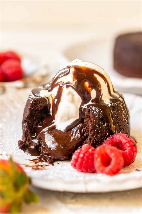 Chocolate Molten Cake • Kroll's Korner