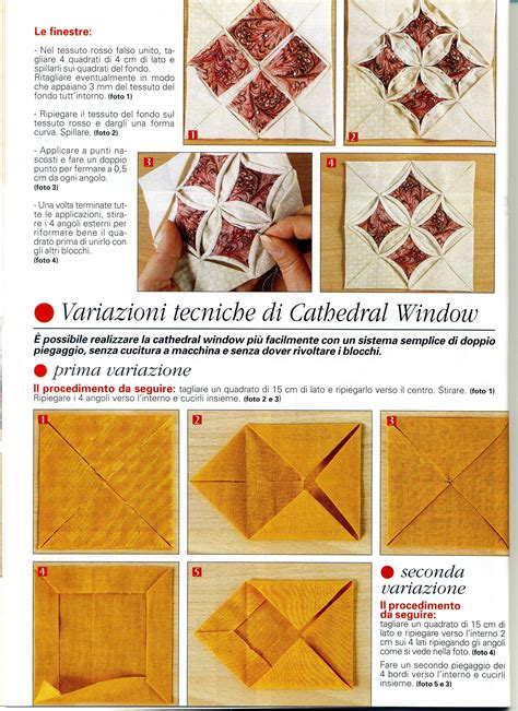 Image result for Cathedral Windows Quilt Tutorial