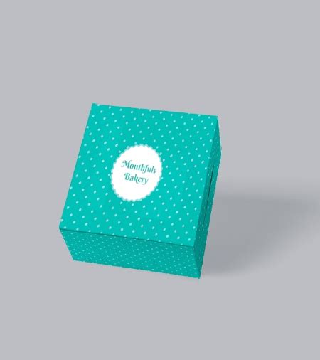 Customizable Cake Boxes Templates Online From Flexiprint