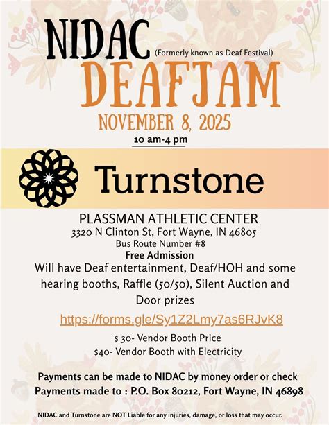 Deaf Jam , Turnstone Plassman Athletic Center, Fort Wayne, 8 November ...