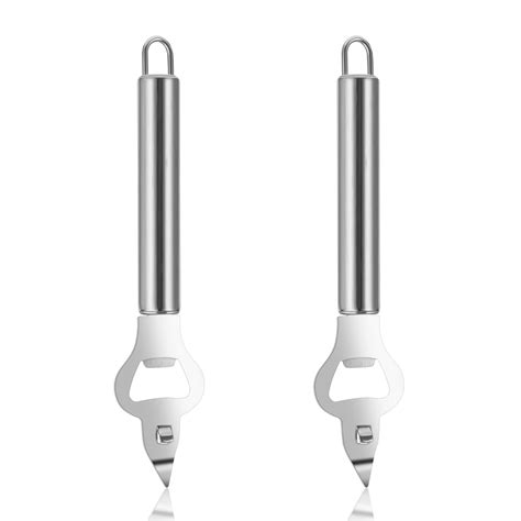 Amazon.com: Nogeqi 2pcs Church Key Can Opener 3-In-1 Can Punch Opener ...