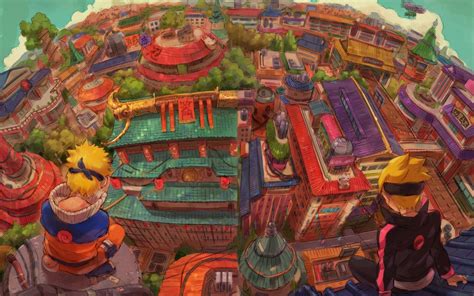 Naruto Village Wallpapers - Wallpaper Cave