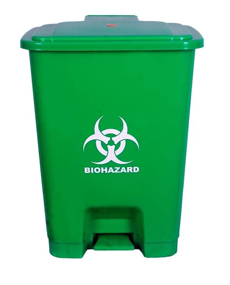 LISAMED Biomedical Waste Bins | Pedal Dustbins for Hospitals (45 Litres ...