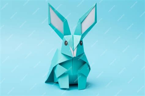 Premium Photo | Folding Joy Crafting Your Own Easter Origami Bunny A DIY StepbyStep Guide with ...