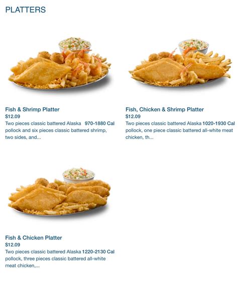 Long John Silver’s & Taco Bell Menu With Prices – Restaurant Menu Price