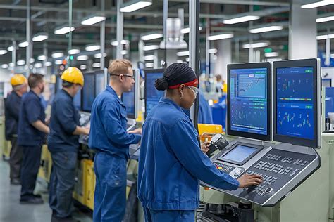 High-Tech Factory Worker 的图像结果