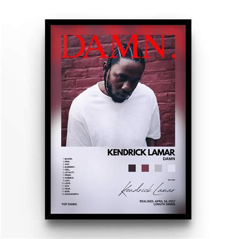 KENDRICK LAMAR – Rapper Posters