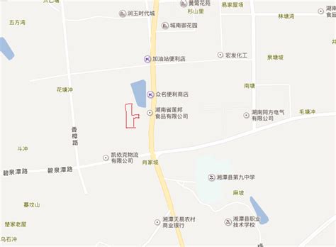 湘潭地图全图高清版