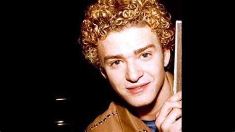 Justin Timberlake Ramen Noodle Hair