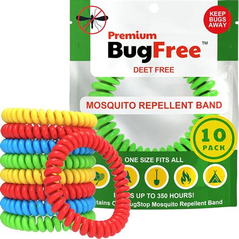 Amazon.com: Mosquito Repellent Bracelets (10 Pack) Mosquito Repellent ...