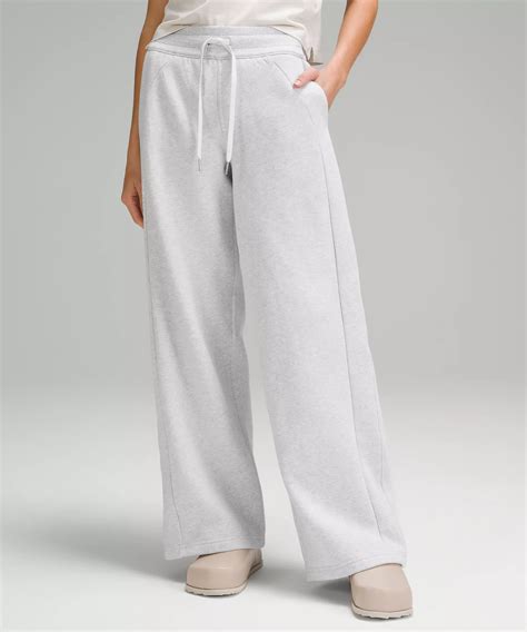 Scuba Mid-Rise Wide-Leg Pant *Full Length | Women's Sweatpants ...