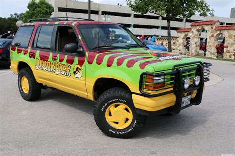 Thermoforming the plexiglass roof for jurassic park tour vehicles ford ...