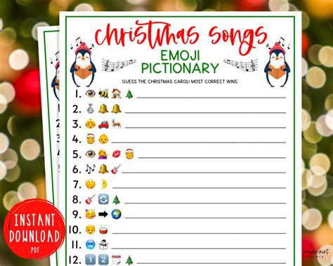 Emoji Christmas Game