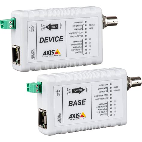 Axis Communications T8640 Ethernet over Coax Adapter 5026-401