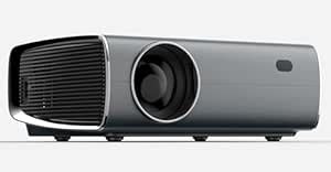 BORSSO Crystal Android 9 Projector for Home | 1080p Native LED Display ...