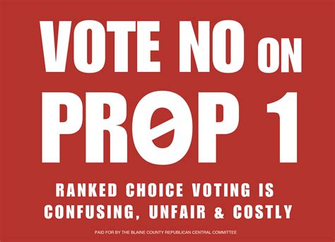 Learn about Ranked Choice Voting and why you should vote NO on ...