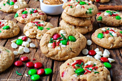 Christmas Monster Cookies - A Family Feast®