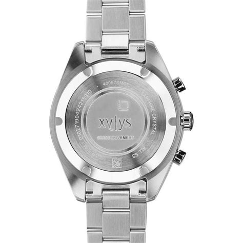 Buy Online Xylys Velocita Swiss Chronograph Stainless Steel Blue Dial ...