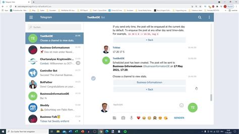 Effectively utilizing Telegram channel statistics