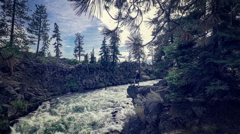 Dillon Falls Oregon HD Live Wallpaper
