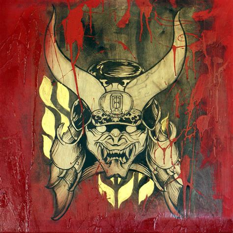 Samurai Mask by Satish Kokate | Buy Posters, Frames, Canvas & Digital ...
