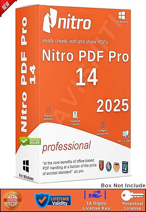 Nitro PDF Pro 14 | Latest 2025 Edition v14.35 | All-In-One PDF Editor ...