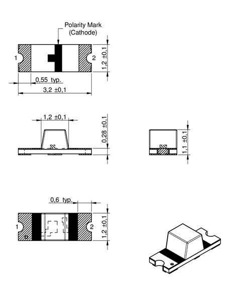 WL-SMRW SMT Mono-color Reverse mount Waterclear | Optoelectronic ...