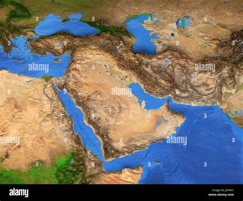 Arabian gulf map hi-res stock photography and images - Alamy