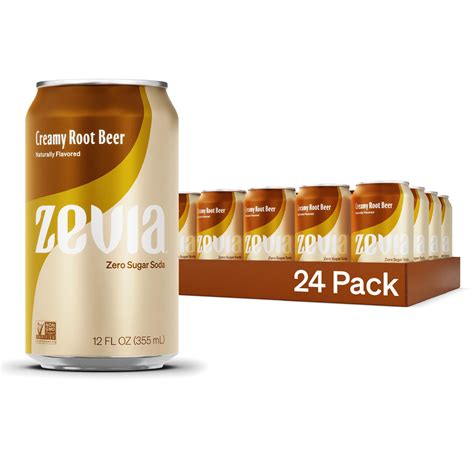 Zeviazero Sugar Soda Creamy Root Beer 12 Oz Cans 24 | Desertcart INDIA