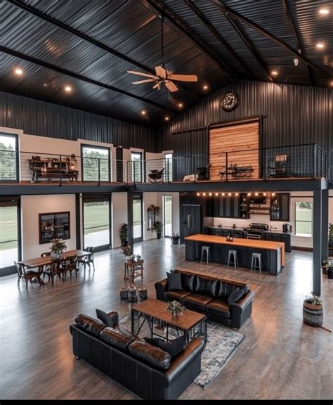 3 bedroom modern barndominium style house plan under 2000 square feet ...