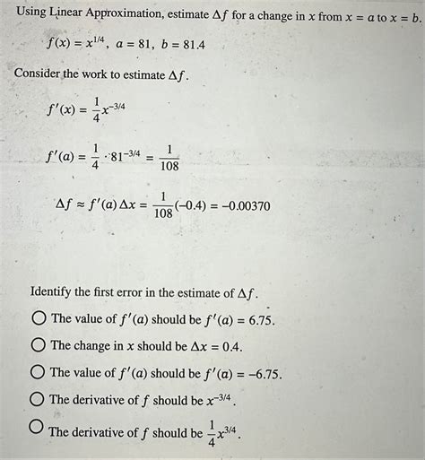 Image result for Using Linear Approximation to Estimate