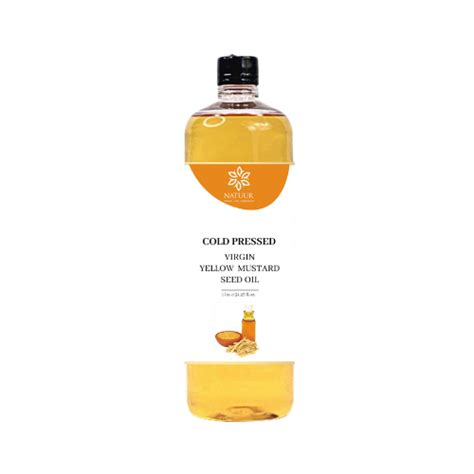 Cold Pressed Yellow Mustard Oil 1 ltr – Natuur.in