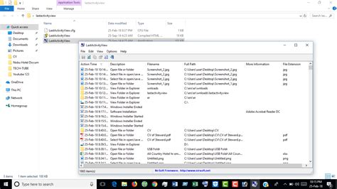 Recent Activity On Computer 的图像结果