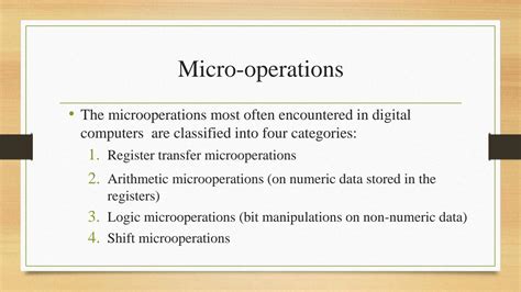 Micro Operations in Computer Organization 的图像结果