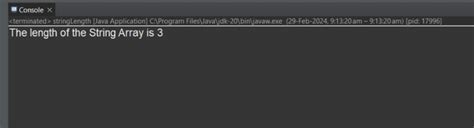 Length Method in Java 的图像结果