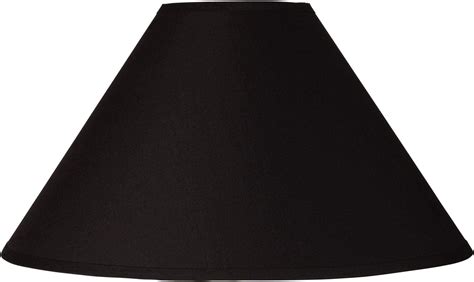 Black Large Chimney Empire Lamp Shade 6" Top x 19" Bottom x 12" Slant ...