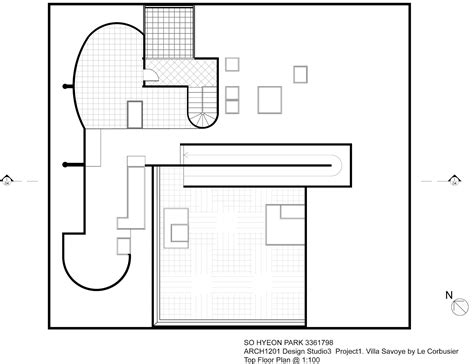 Villa Savoye Plans