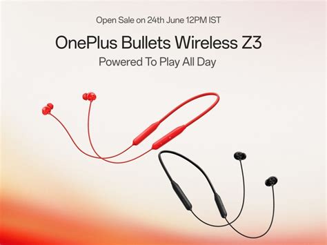 OnePlus Bullets Wireless Z3 भारत में लॉन्च, 10 मिनट चार्जिंग पर चलेंगे ...