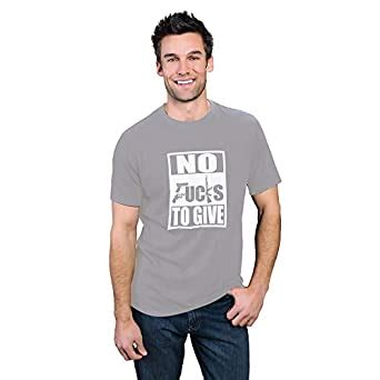 Buy Uniqo.Style Quirky Crew Neck Textual Printed T-Shirt for Men(No Fs ...