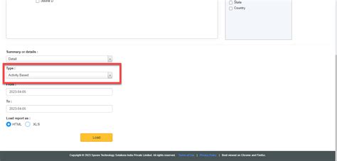 Generate a Activities Report for Day Plans in a Date Range