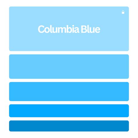 Columbia Blue (#9bddff): Color Codes & Palettes
