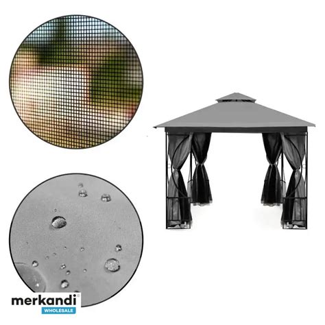 Garden Pavilion Tent 2In1 With 3X3 Mosquito Net Walls - Poland, New ...