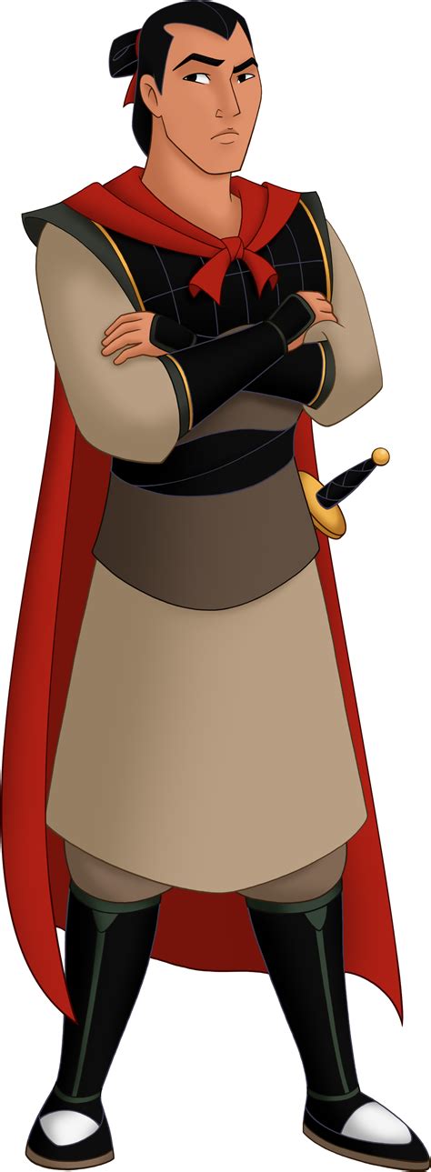 Character Clipart Mulan - Mulan Characters Li Shang - Png Download ...