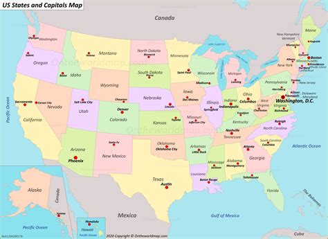 USA State Map 的图像结果