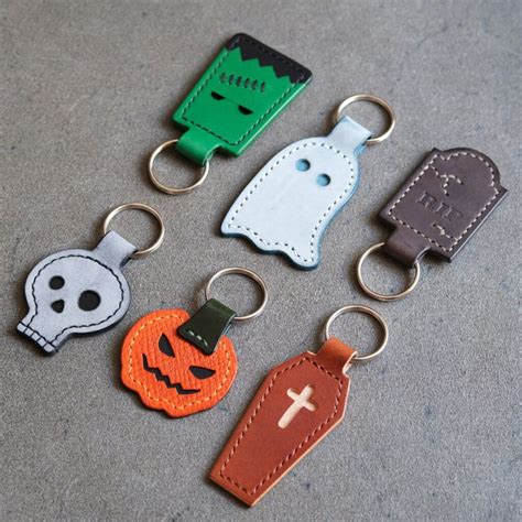 The Halloween Key Fobs - Stitchables