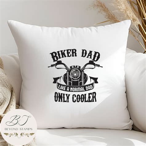 Cool Biker Dad Machine Embroidery Designs, Cool Dad Fathers Day Gift ...