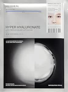 Buy MEDIHEAL Hyper Hyaluronate Face Mask, Korean Moisturising Gel Sheet ...
