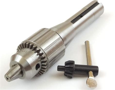 Jacobs 5/64″ – 1/2″ Capacity Drill Chuck with R8 Shank & Key Bridgeport ...